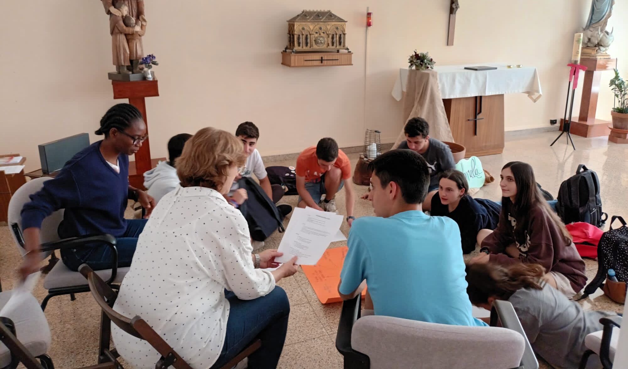 Acompañamiento y espiritualidad en pastoral Colegio Fernando el Catolico