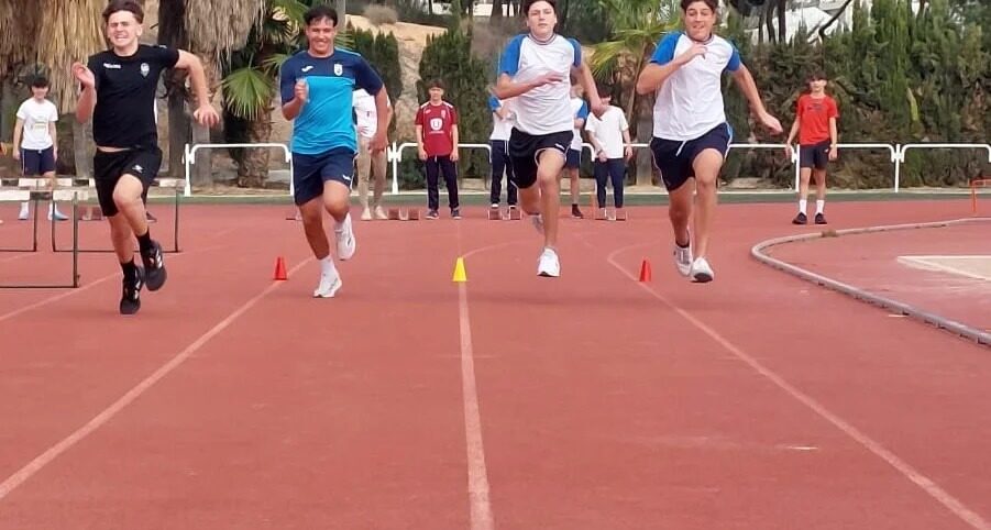 Atletismo Primaria Colegio Jesús María Alfonso X Murcia