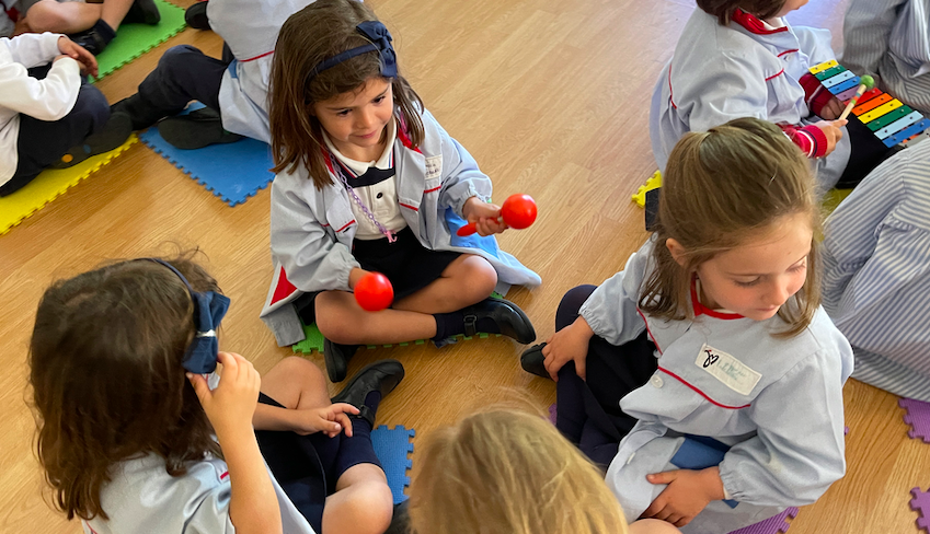 Iniciación Musical infantil Colegio Jesús María Alfonso X