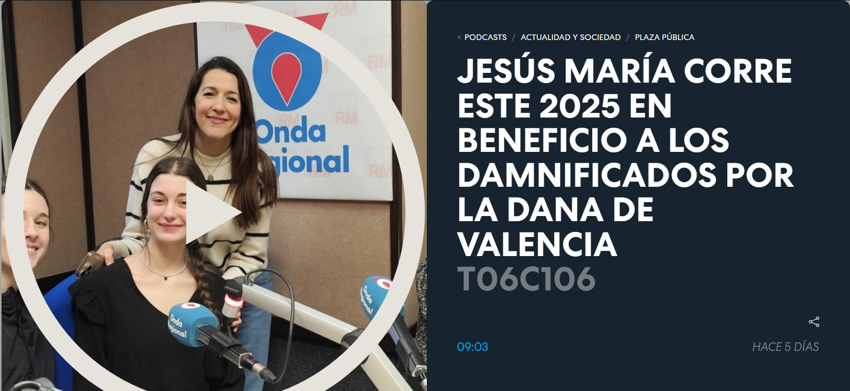 Jesús-María Valencia ayuda por la DANA