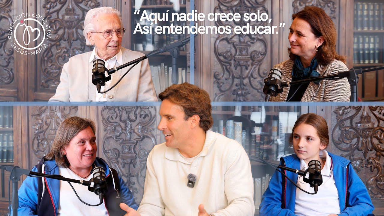 #1 Itziar, Beatriz, Marta y Clara Podcast de Jesús María: «Educar en la fe y acompañar el proceso.»